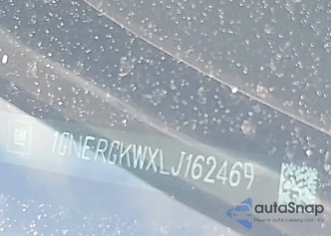 2020 Chevrolet Traverse Fwd Lt Cloth from USA, damaged, VIN 1GNERGKWXLJ162469